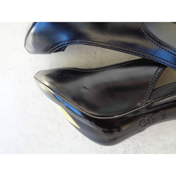 Via Spiga Black Slingback Heel Shoes. 6.5 New - Picture 7 of 10